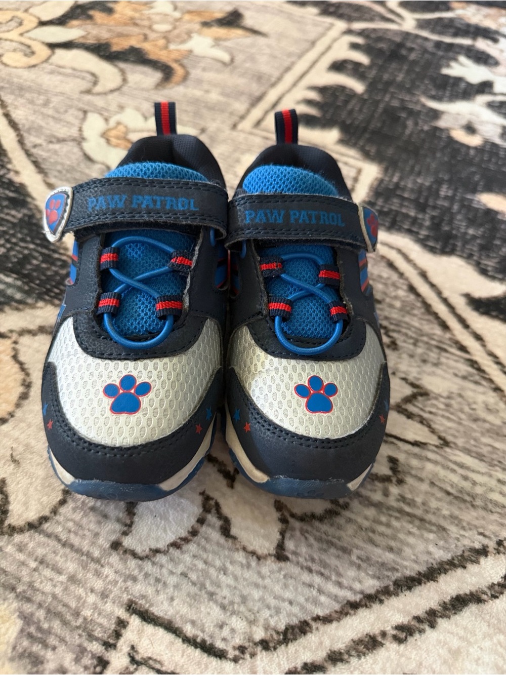 Paw Patrol Navy, Blue & Gray Light-Up Kids Sneakers